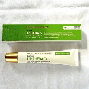 Goldfaden MD Lip Therapy Restoring Lip Balm Full Size Hydrating Vegan Treatment
